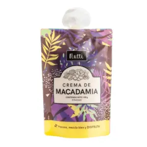 CREMA DE MACADAMIA X 100 GR NUTTI
