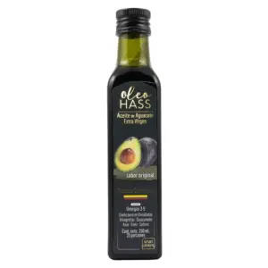 ACEITE DE AGUACATE EXTRA VIRGEN OLEO HASS X 250 ML