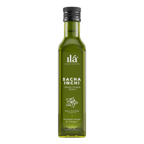 ACEITE DE SACHA INCHI EXTRA VIRGEN ILA X 250 ML