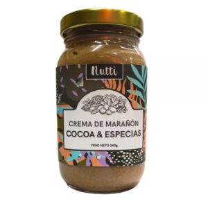 CREMA DE MARAÑON COCOA Y ESPECIAS X 240 GR NUTTI