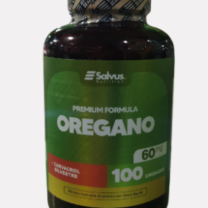 OREGANO 60 MG SALVUS NUTRITION  FRASCO X 100 CAPSULAS